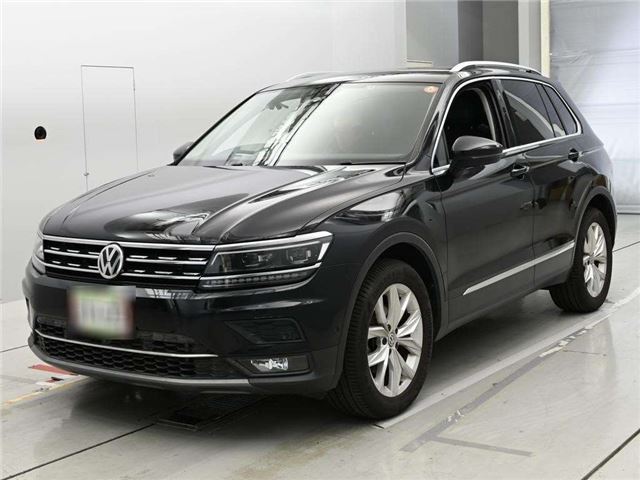 VOLKSWAGEN VW Tiguan 2019 Black AT Japan export cars for Africa